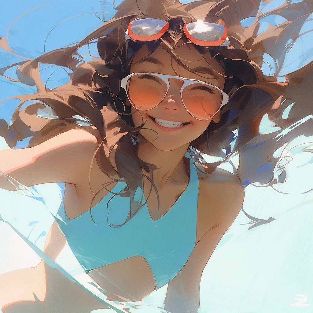 midjourney🌼夏日节气🍦