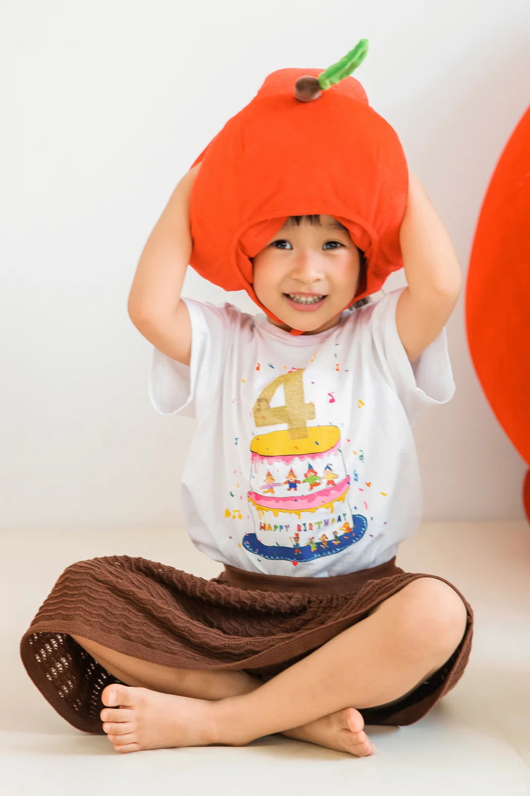 🍎 红苹果的甜，不及你们笑容的万分之一！