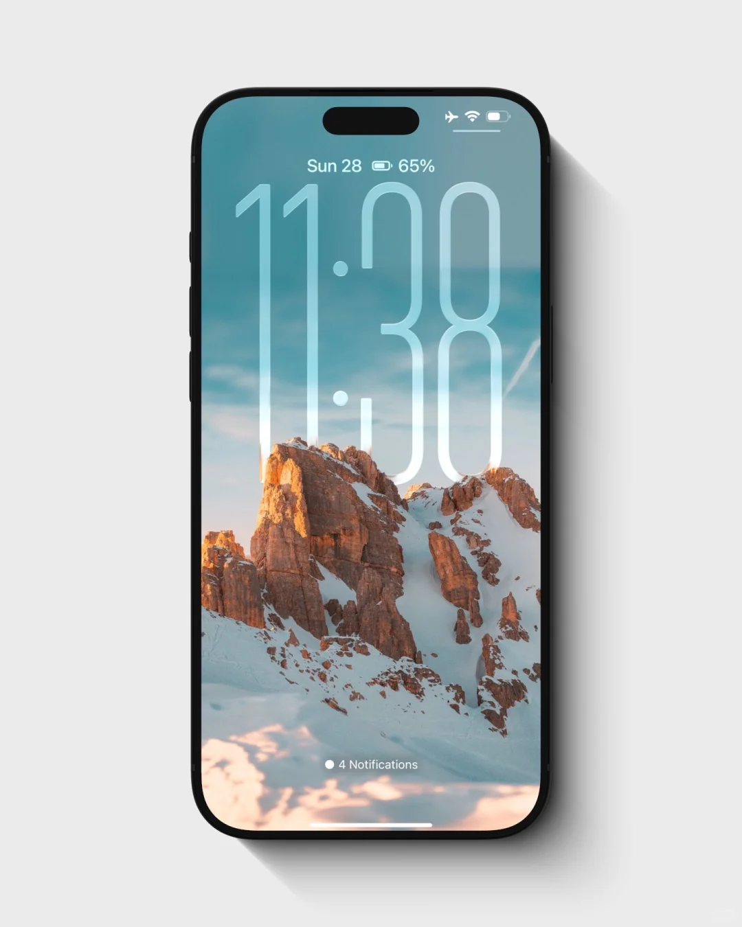 iOS26景深壁纸｜让手机桌面瞬间高级｜山川