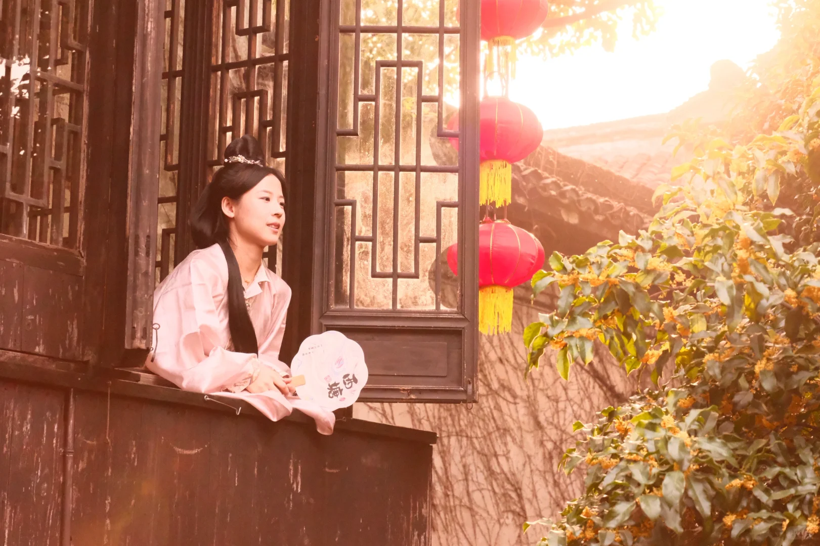 11月2捕捉到的汉服美女