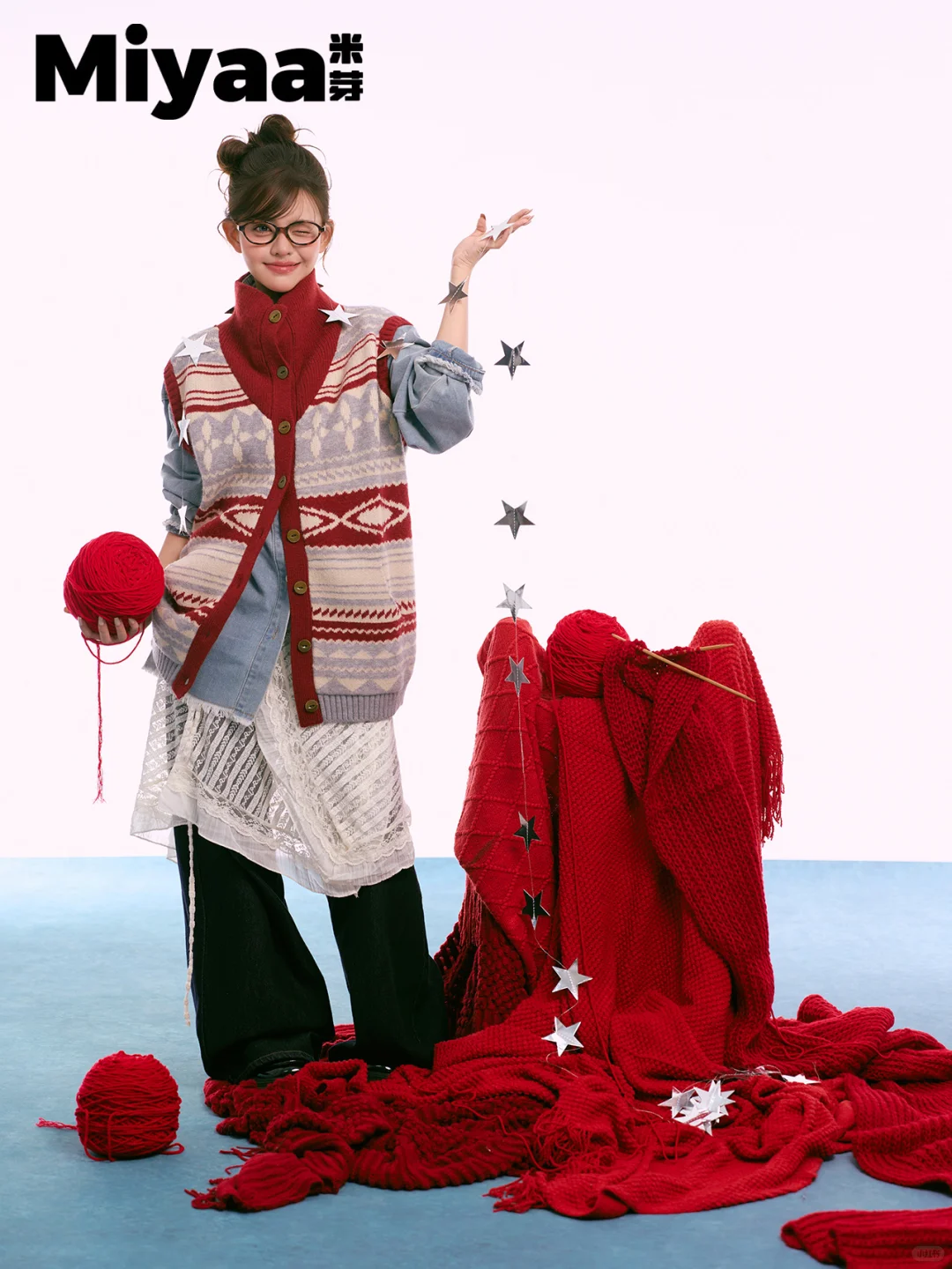 毛衣🧶➕日系🟰广州的秋冬标配！