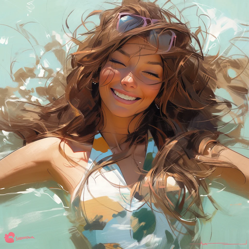 midjourney🌼夏日节气🍦