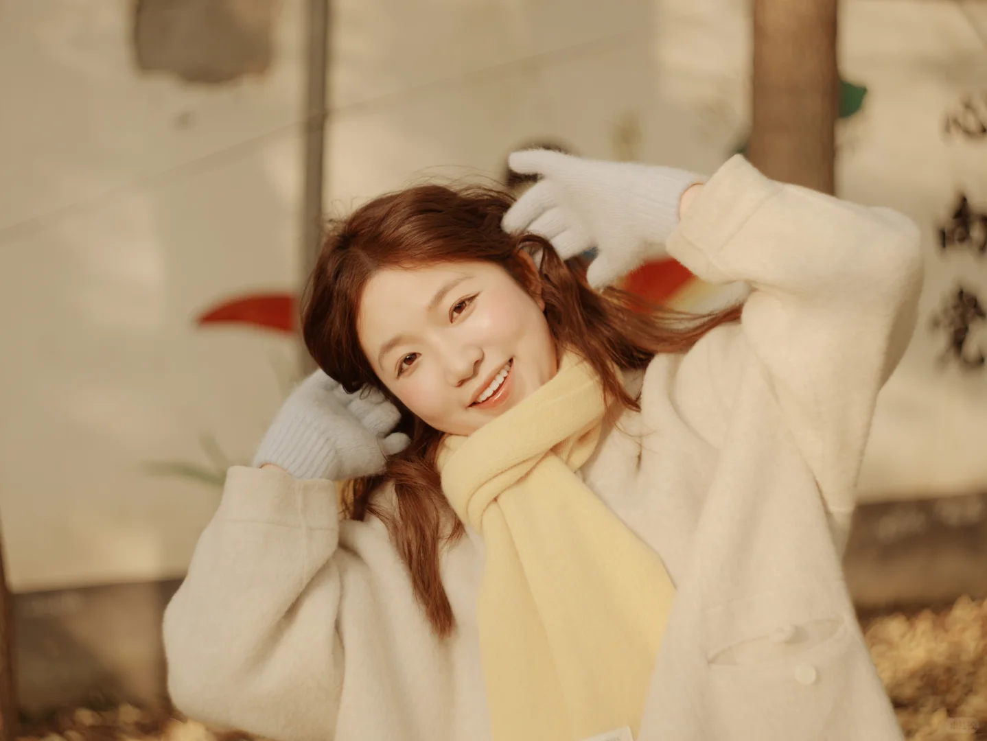 拉着女朋友去拍秋日银杏🍂