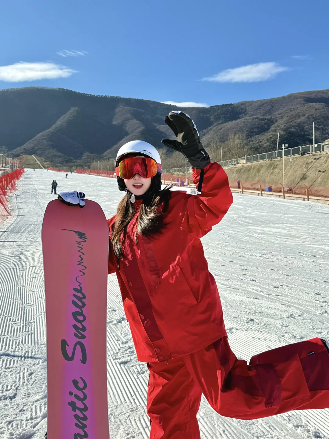 滑雪真的太快乐了🏂