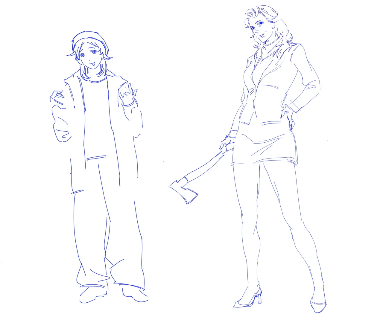 这里有两种女人