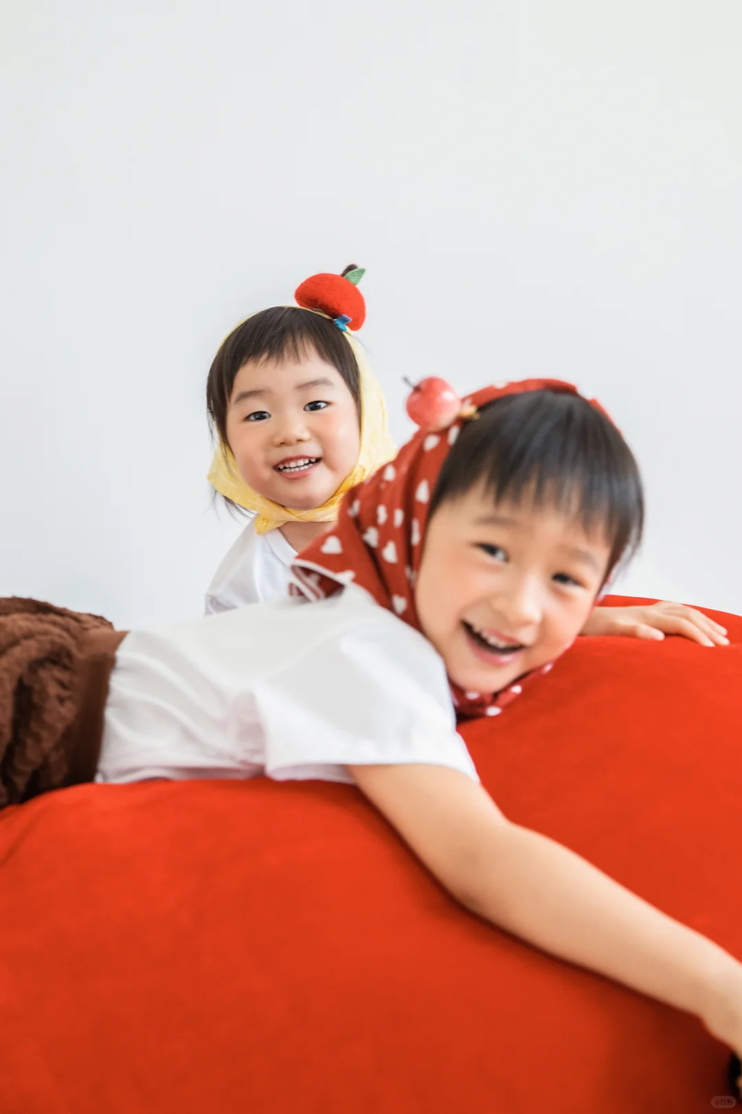 🍎 红苹果的甜，不及你们笑容的万分之一！