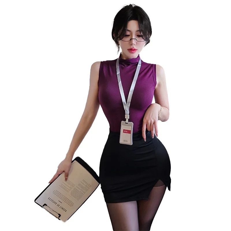 风情万种的秘书来啦