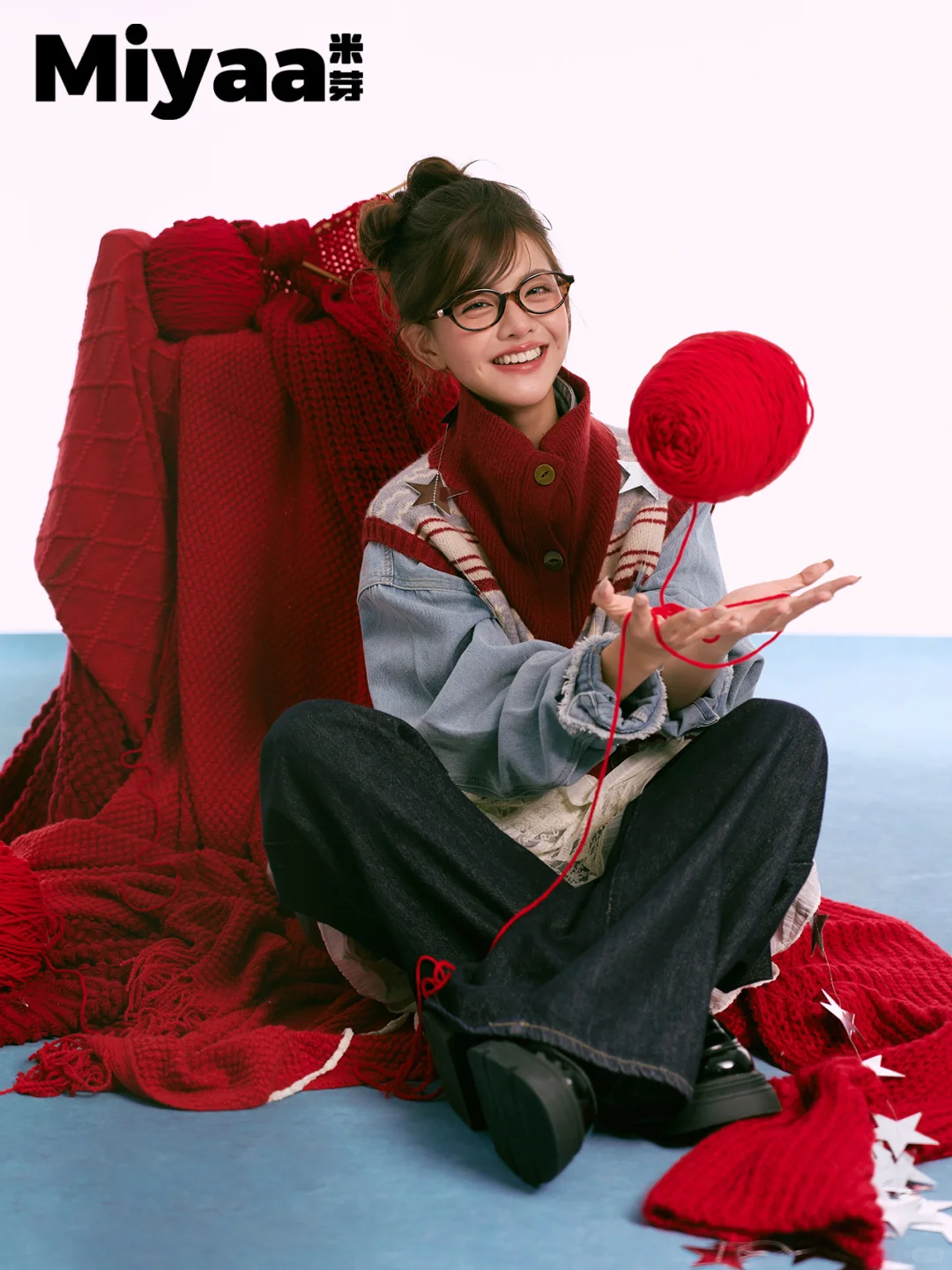 毛衣🧶➕日系🟰广州的秋冬标配！