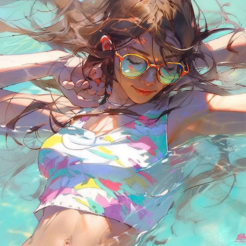 midjourney🌼夏日节气🍦