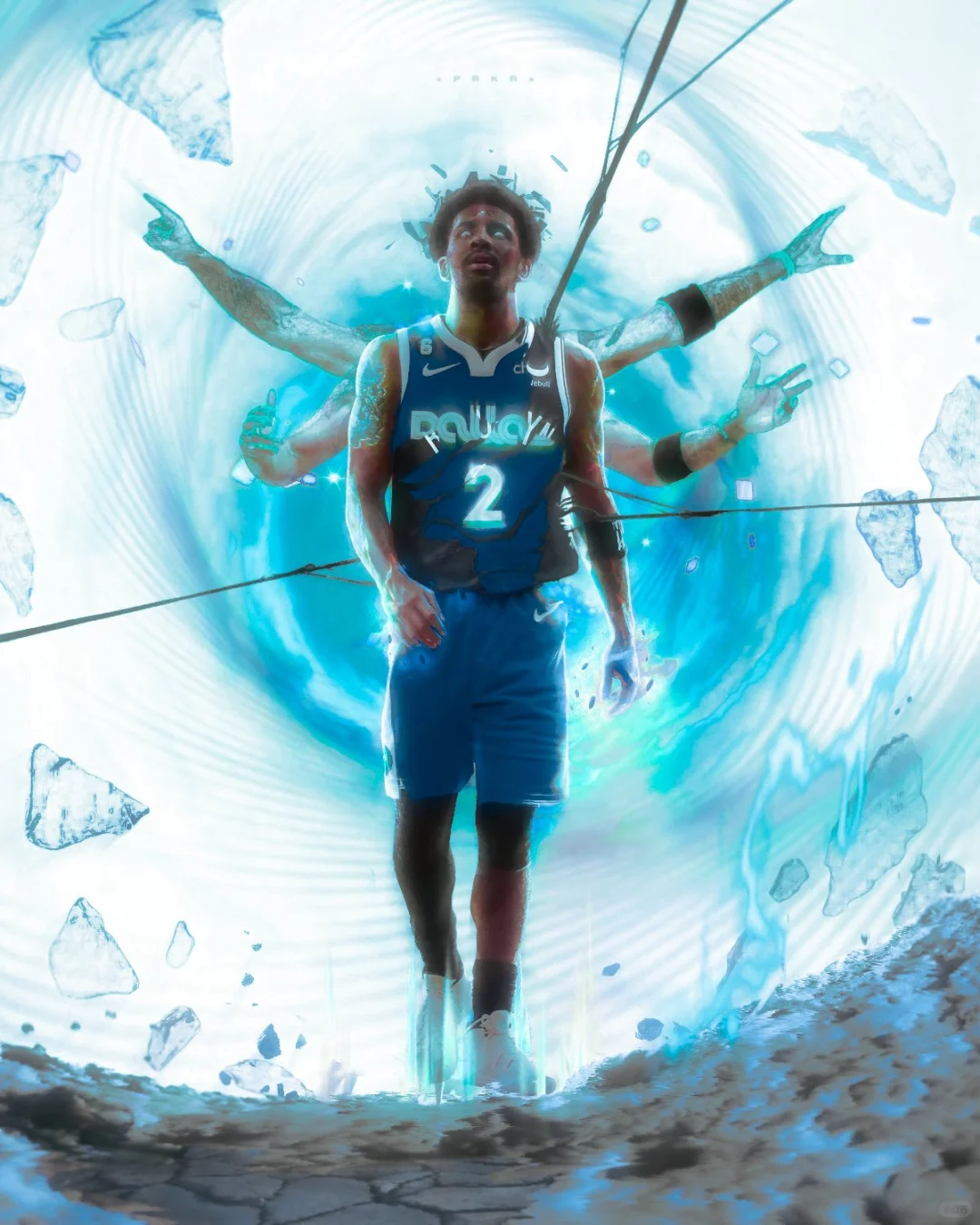 插画|来一波NBA神级壁纸 建议直接收藏！！