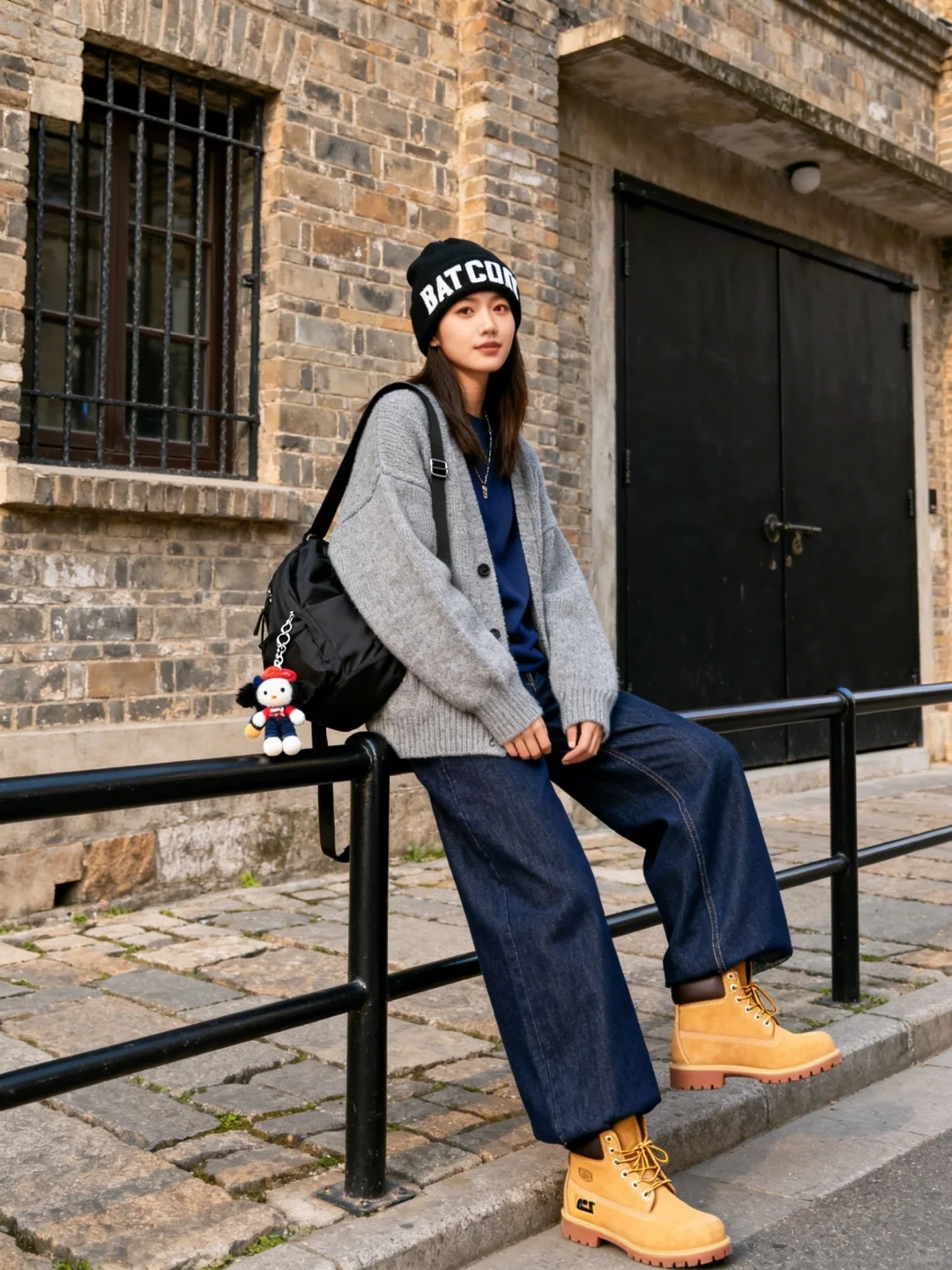 穿搭图片｜打工人下班只有毛衣最暖