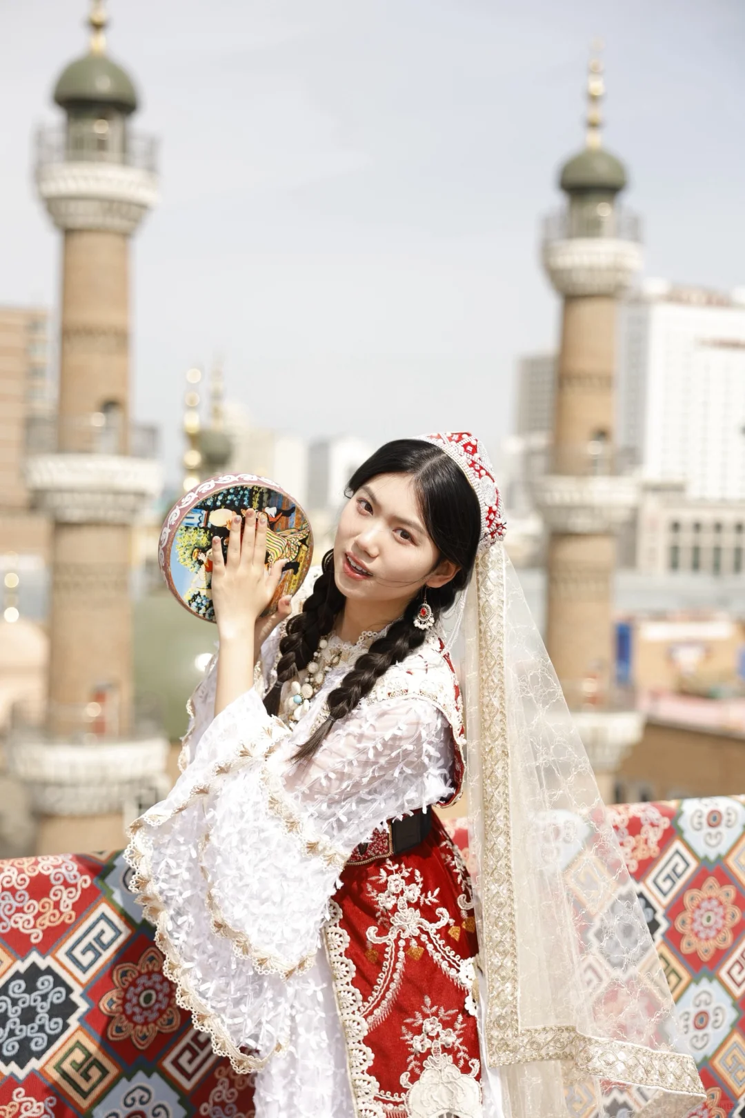 00后女大测评写真馆1——新疆印象巴扎旅拍