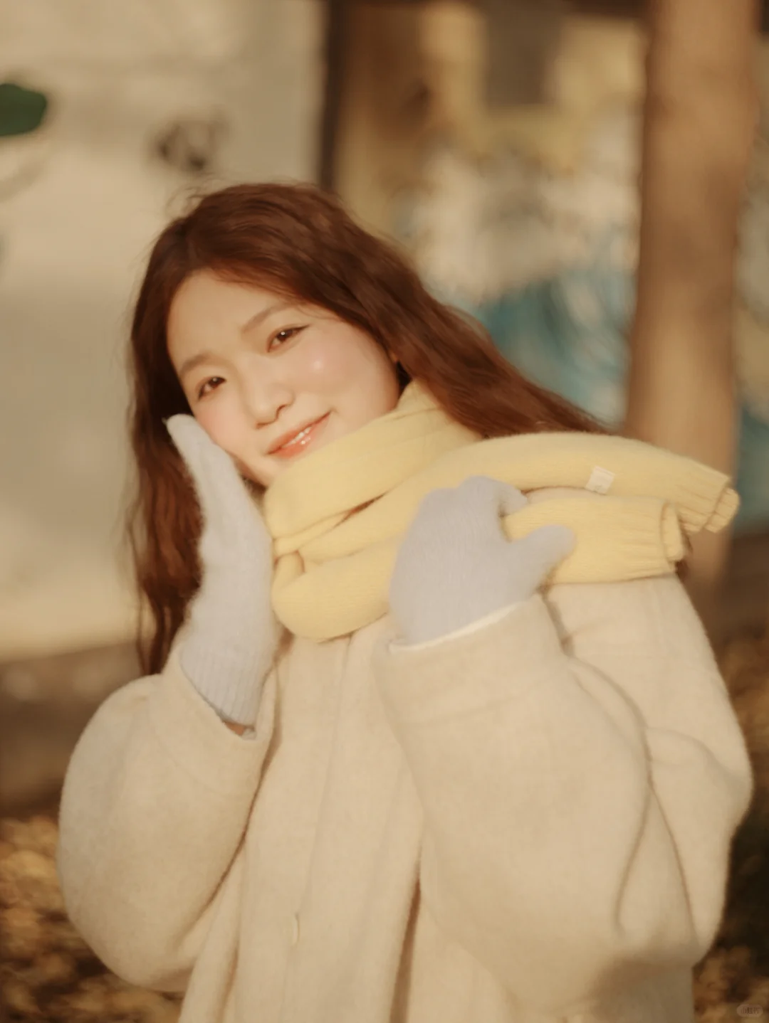 拉着女朋友去拍秋日银杏🍂