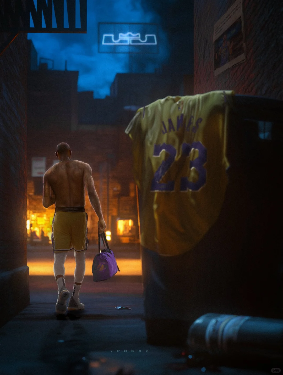 插画|来一波NBA神级壁纸 建议直接收藏！！