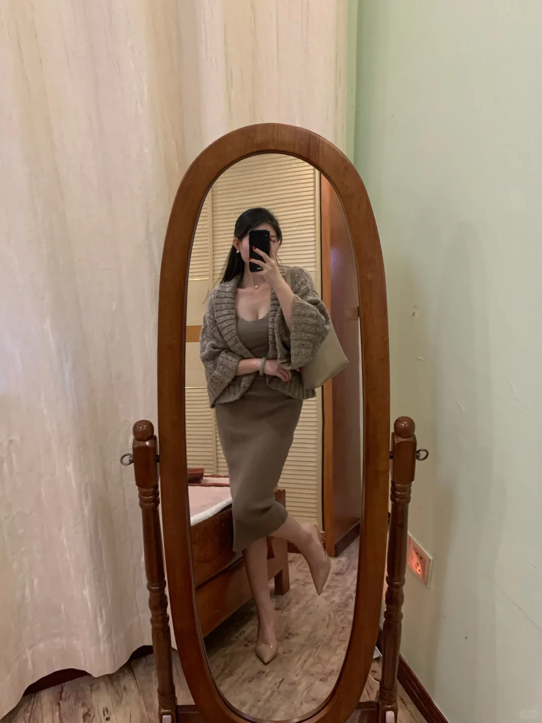 觉得今天很合身的穿搭！