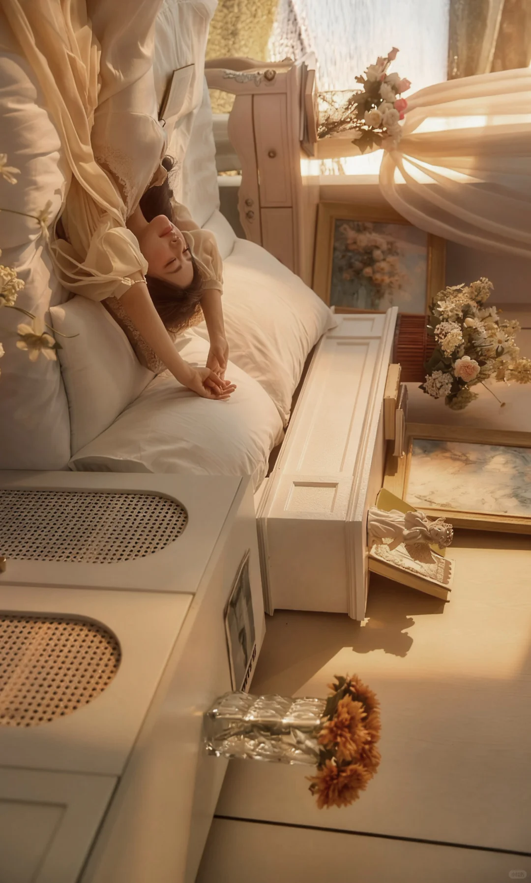 谁能拒绝在海边法式卧室里虚度时光啊🌊