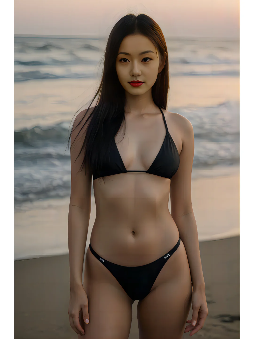 假日，黄昏，海边