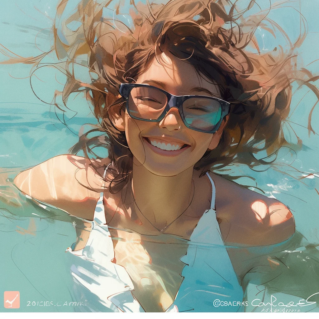 midjourney🌼夏日节气🍦