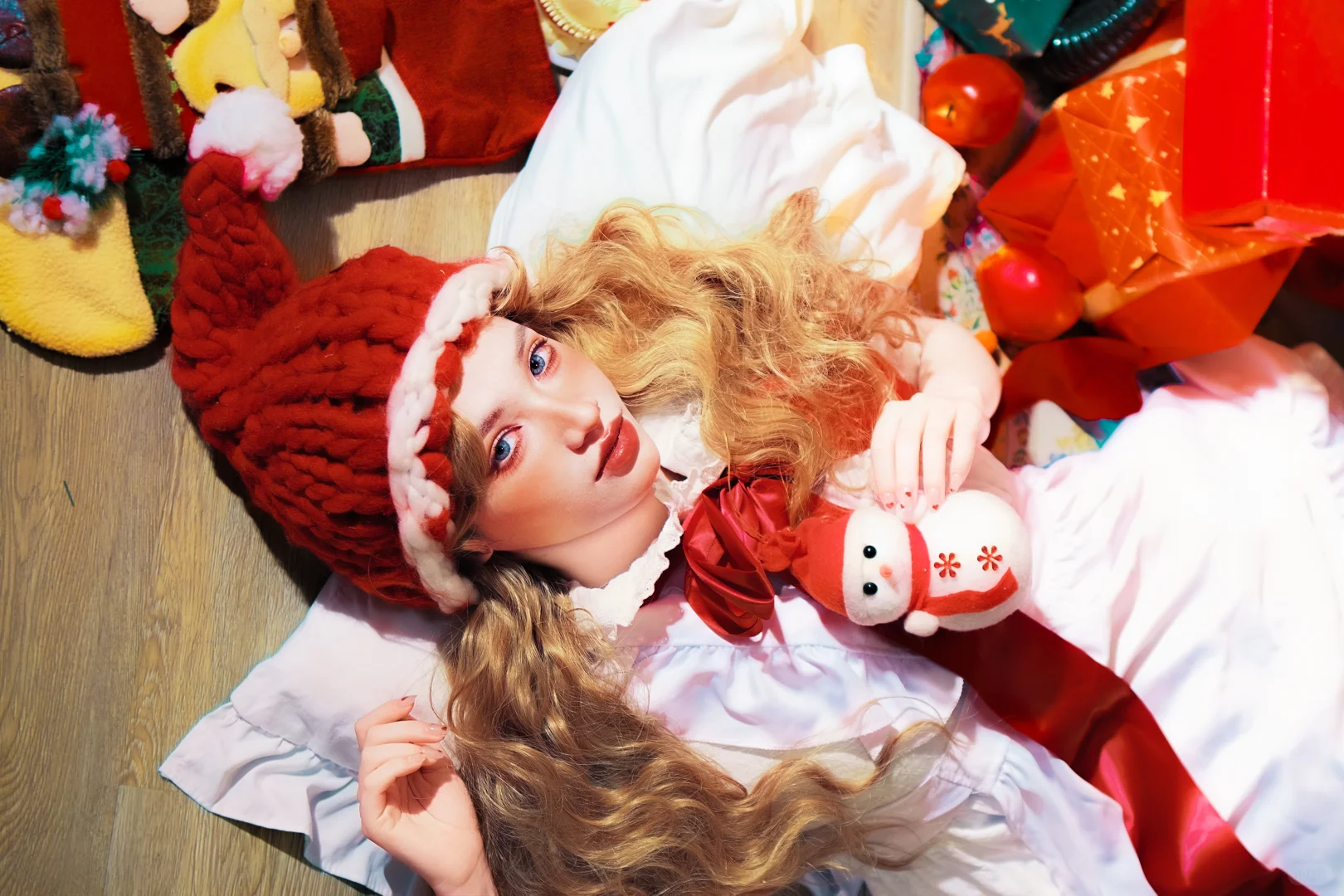 在佛山拍到了圣诞洋娃娃小手办🎄｜圣诞写真