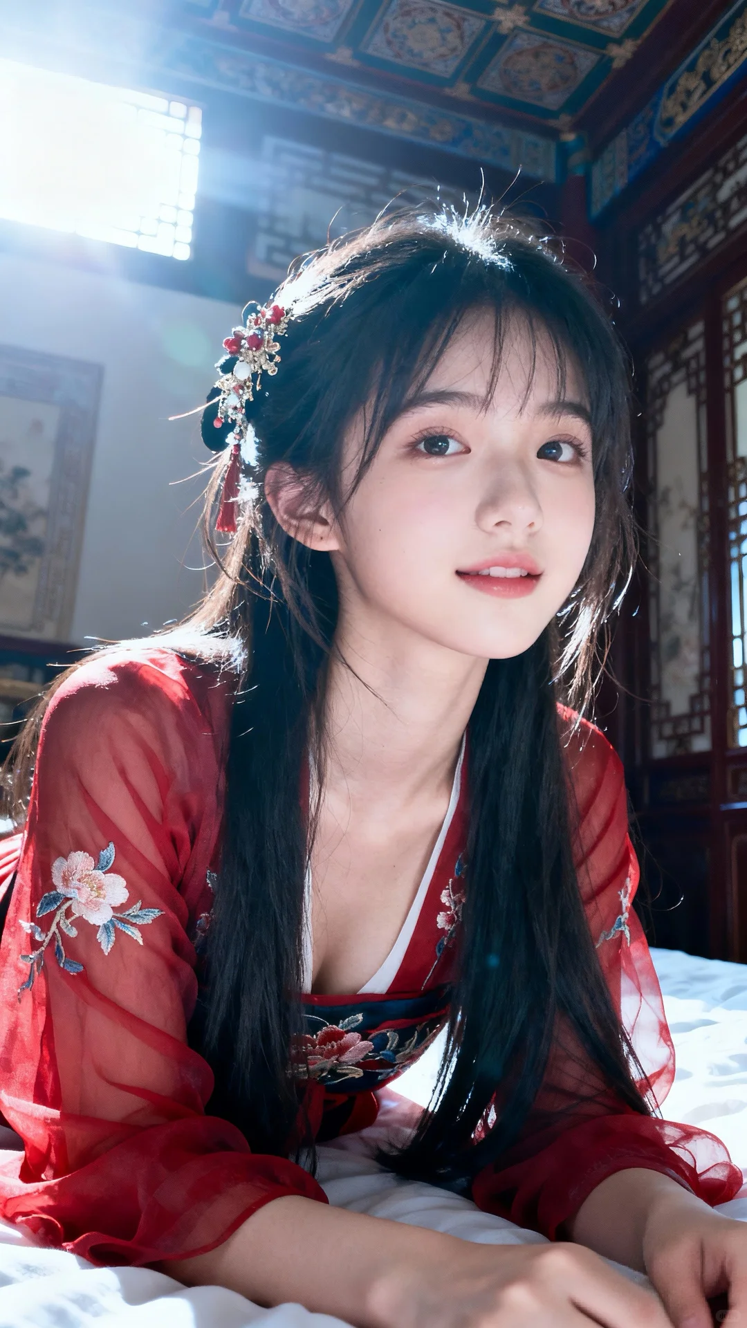 古风美女（有ai提示词）