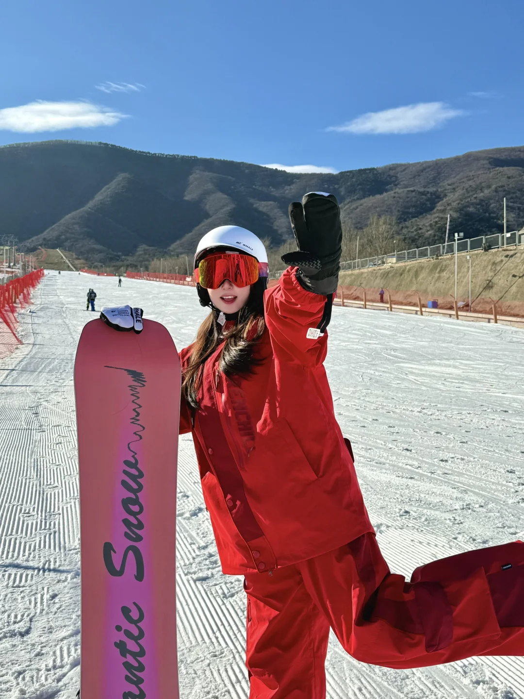 滑雪真的太快乐了🏂