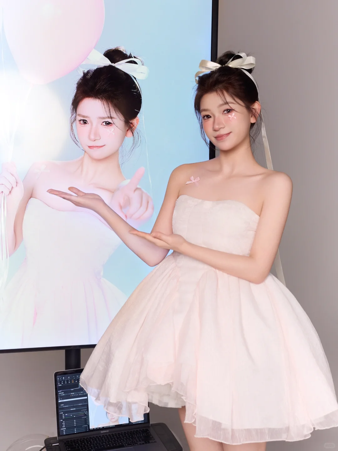 超可爱的韩系粉色生日写真🎀｜泸州写真