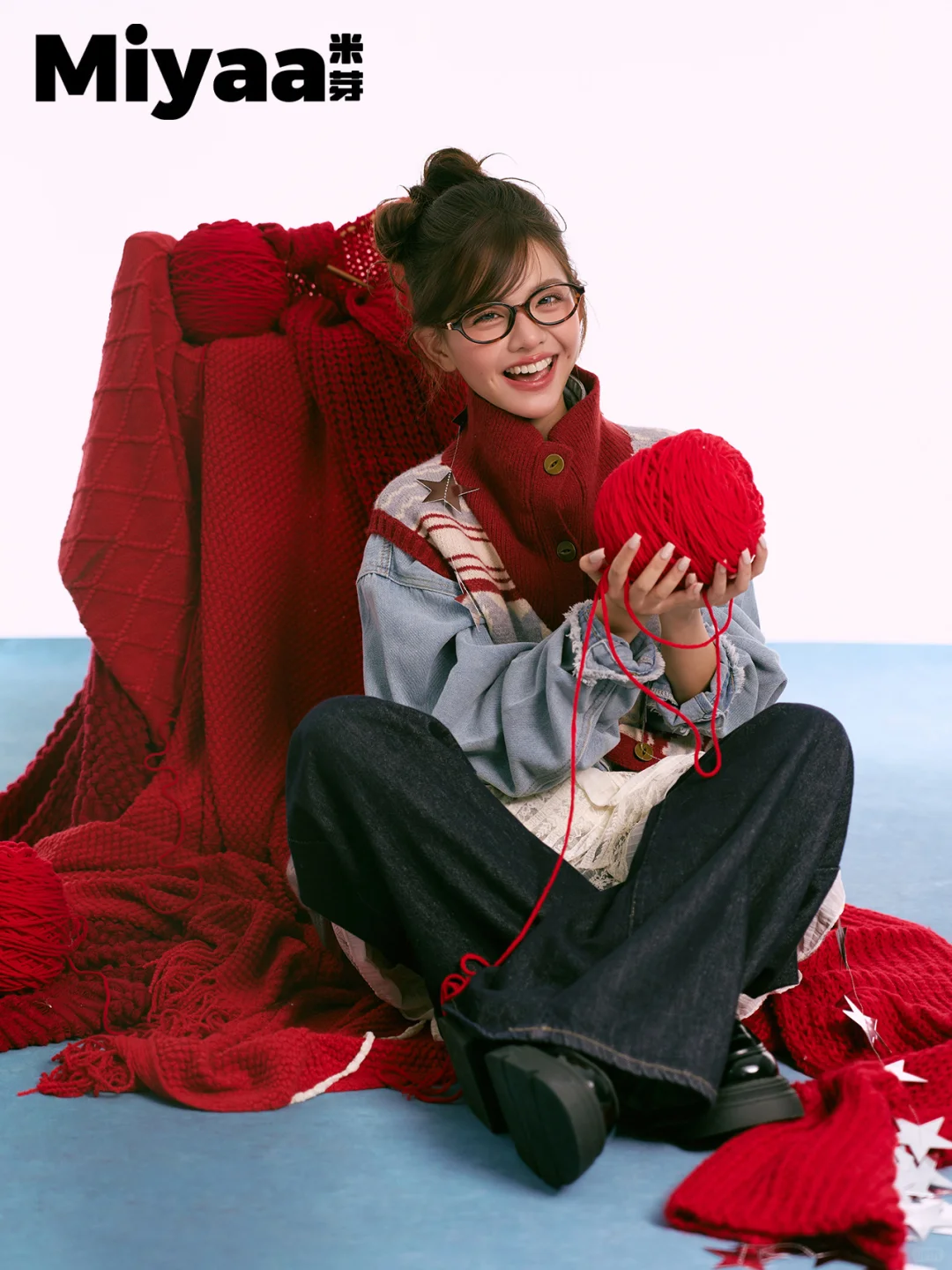 毛衣🧶➕日系🟰广州的秋冬标配！