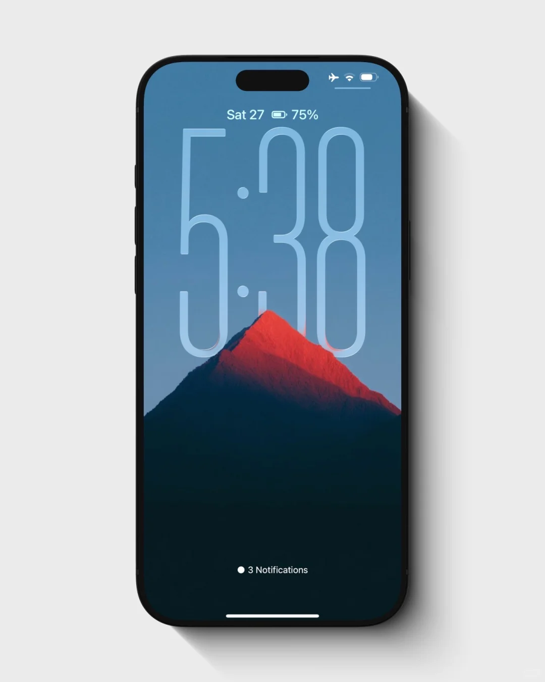 iOS26景深壁纸｜让手机桌面瞬间高级｜山川