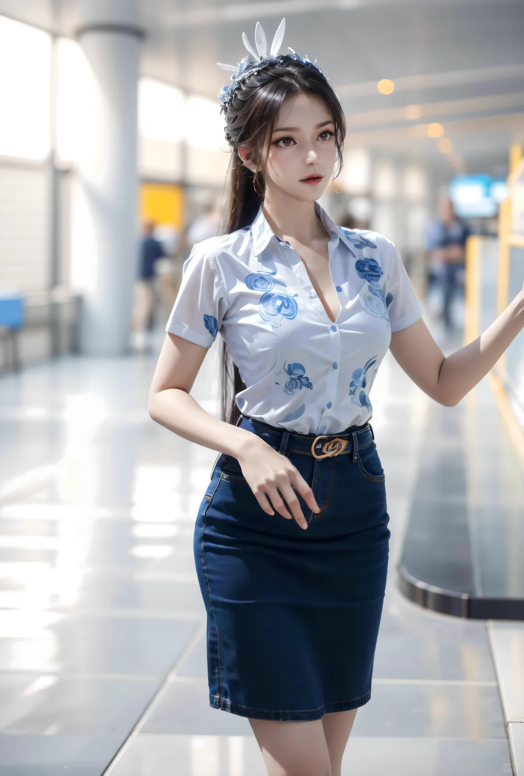 国漫女神《斗罗大陆》小舞 空姐