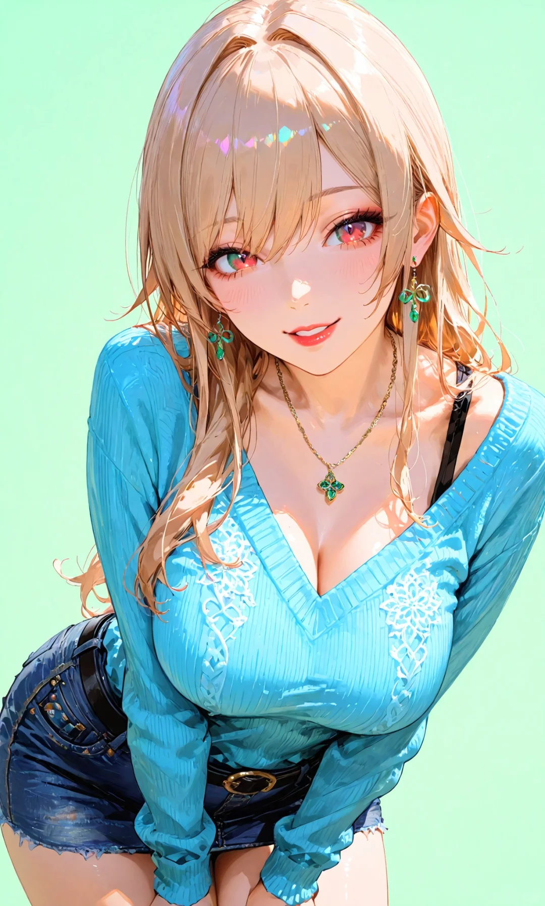 今日壁纸分享，你的漫画二次元女友