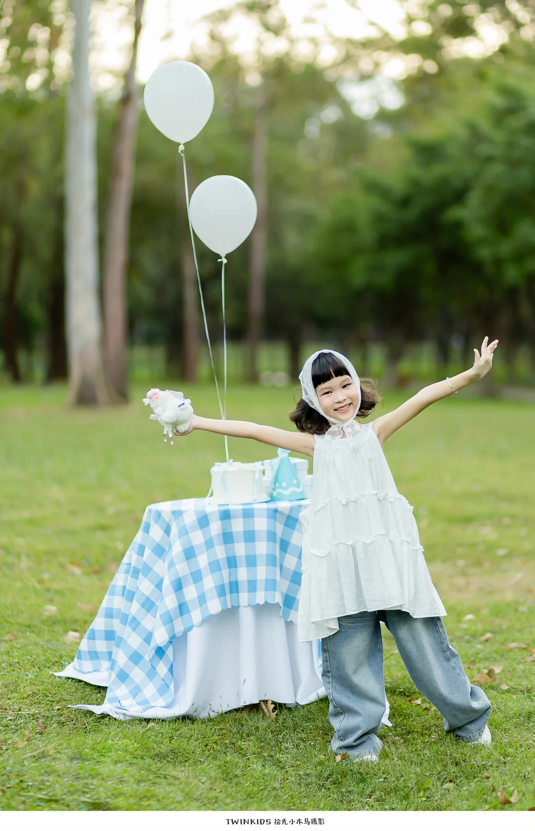 中山儿童摄影、草坪生日写真、中山儿童摄影