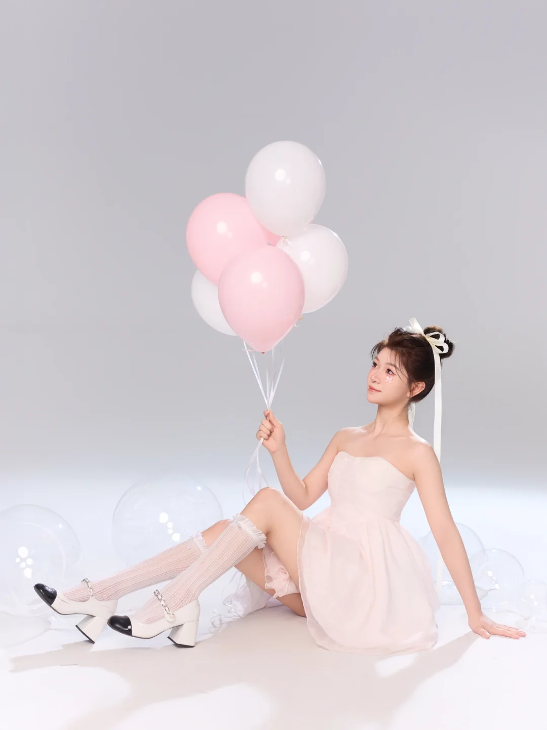 超可爱的韩系粉色生日写真🎀｜泸州写真