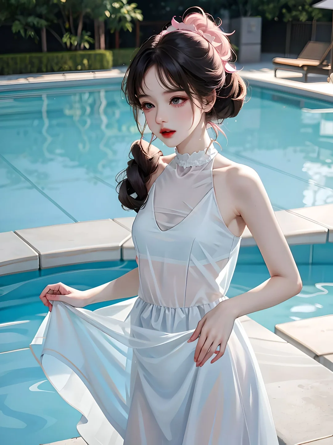 时尚私服｜泳池