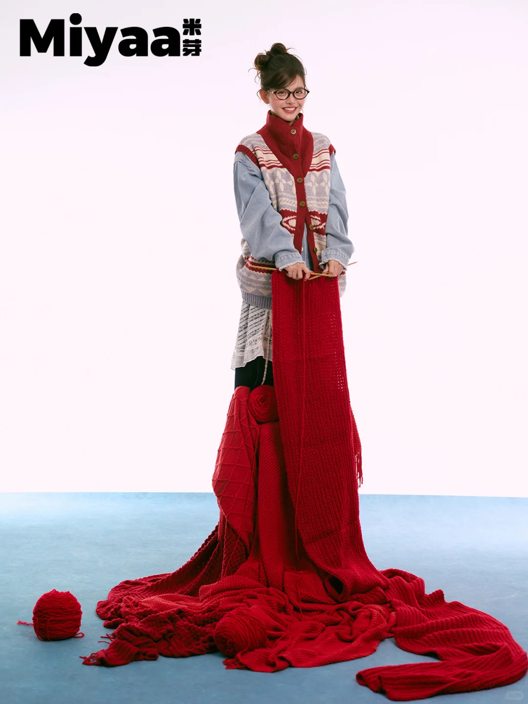 毛衣🧶➕日系🟰广州的秋冬标配！