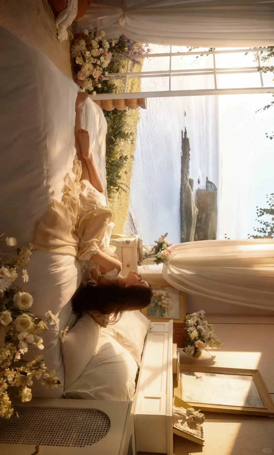 谁能拒绝在海边法式卧室里虚度时光啊🌊