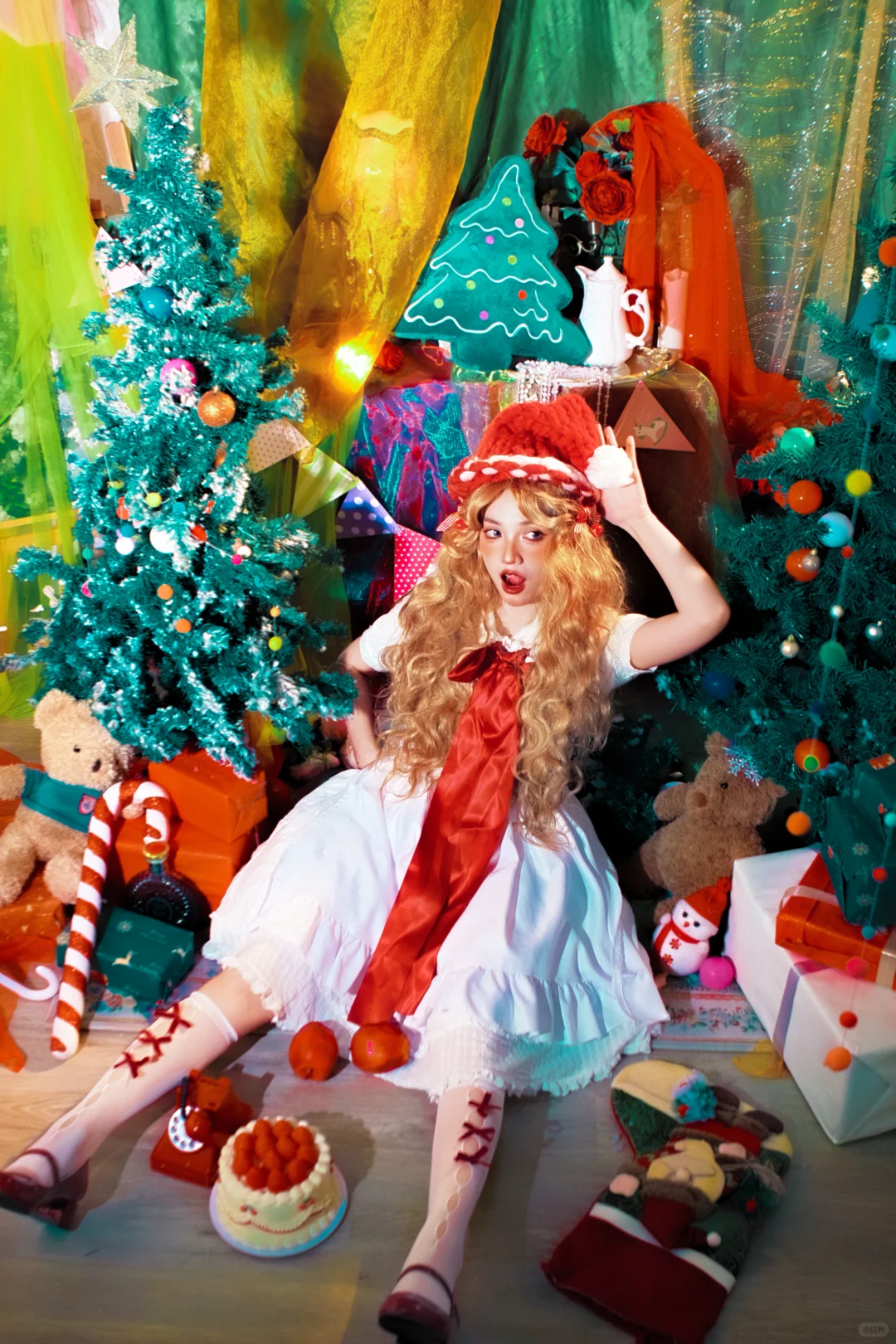 在佛山拍到了圣诞洋娃娃小手办🎄｜圣诞写真