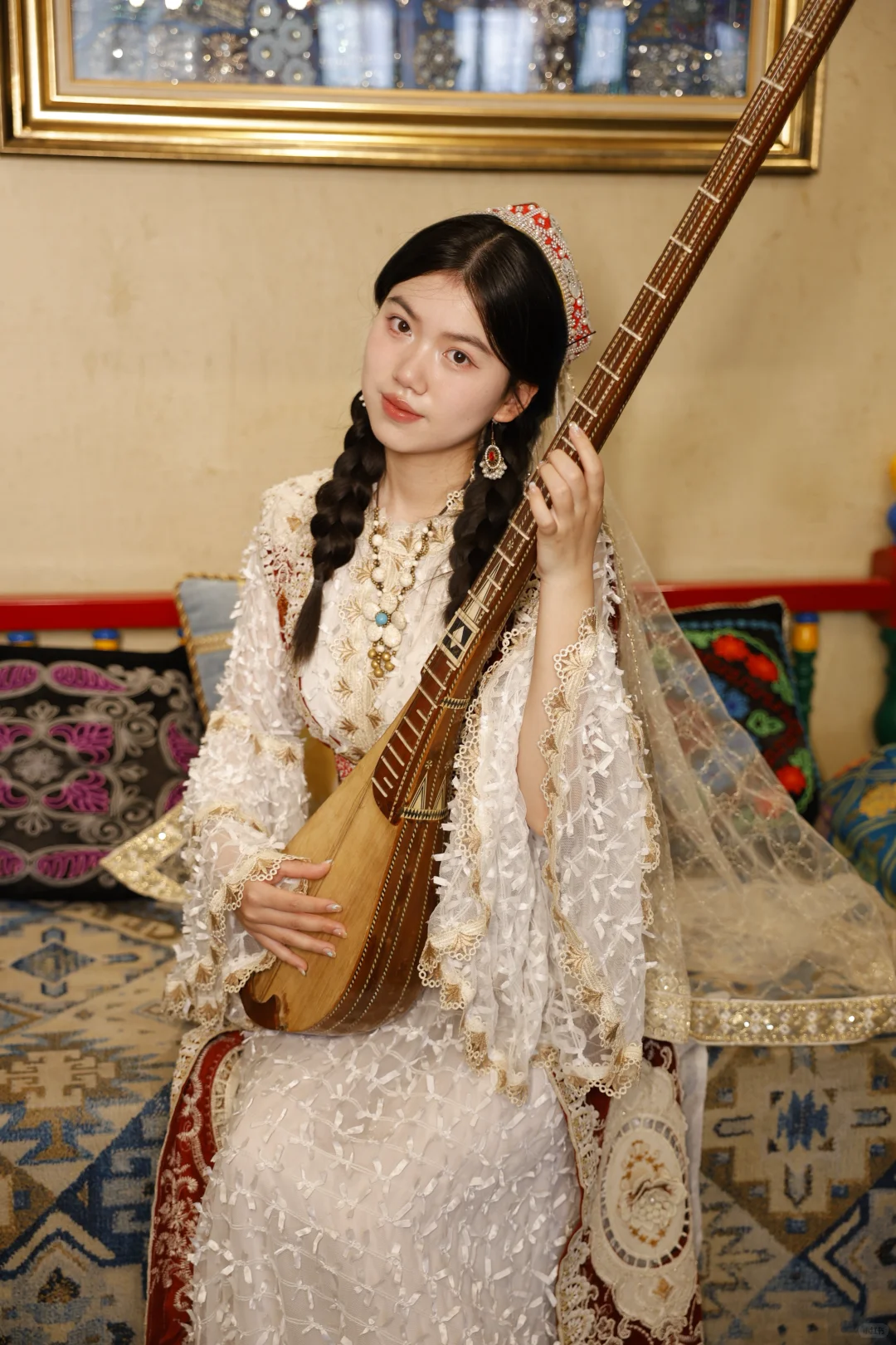 00后女大测评写真馆1——新疆印象巴扎旅拍