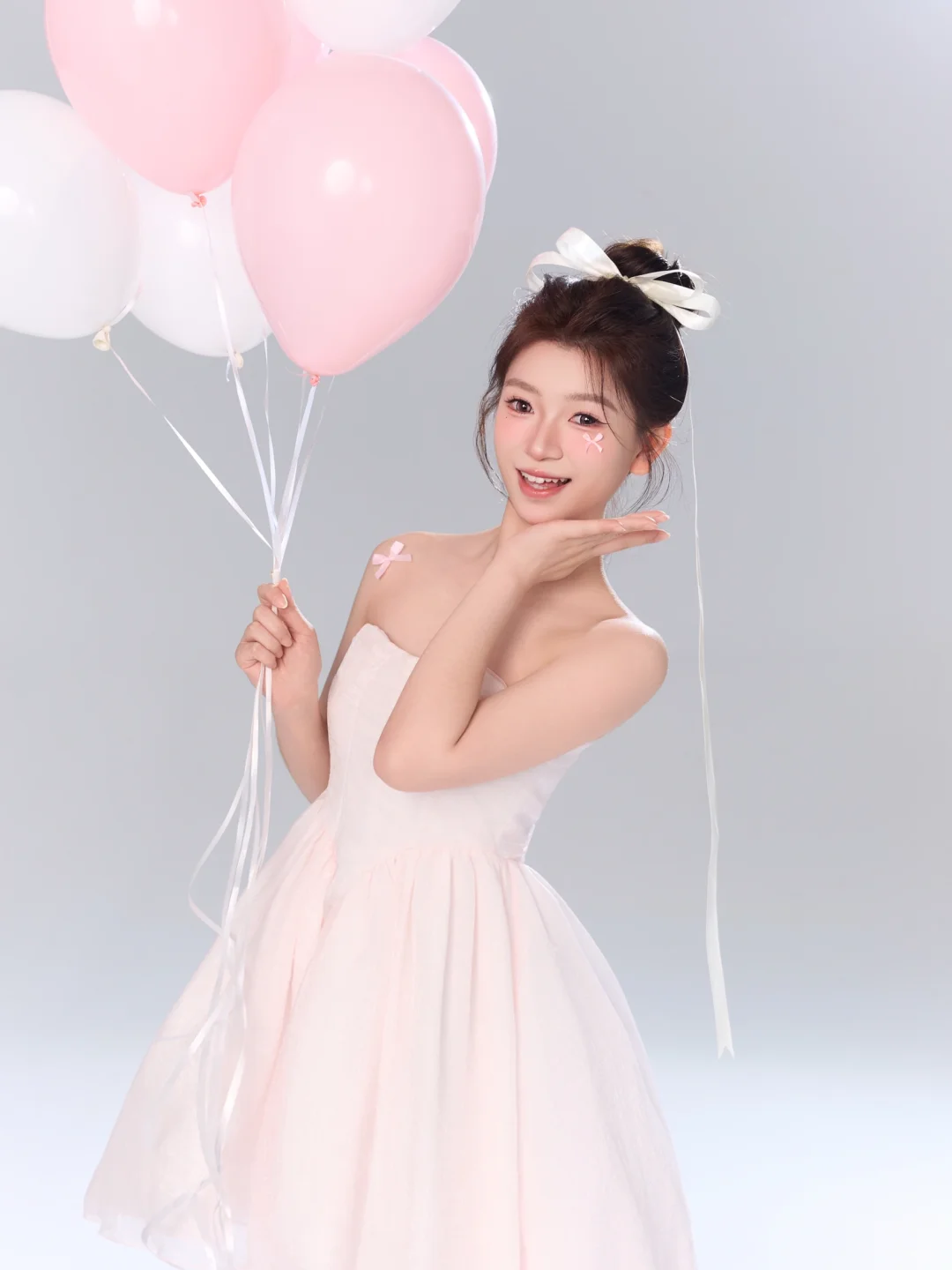 超可爱的韩系粉色生日写真🎀｜泸州写真