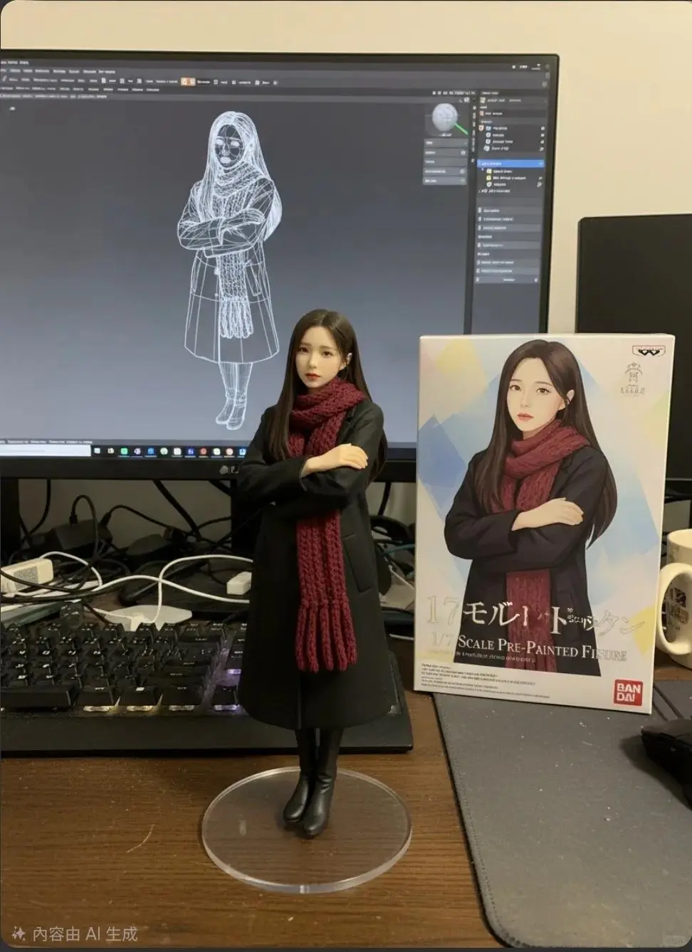 Pretty Mommy 💖（ai 生成圖）