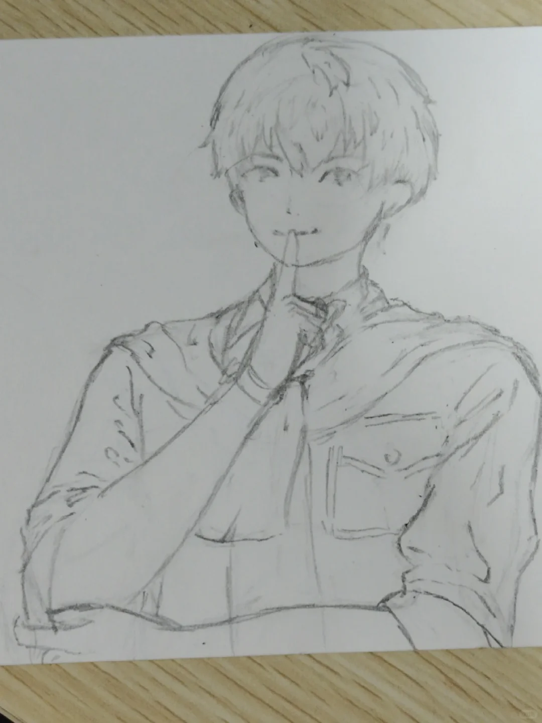 一起画来画大勇哥吧