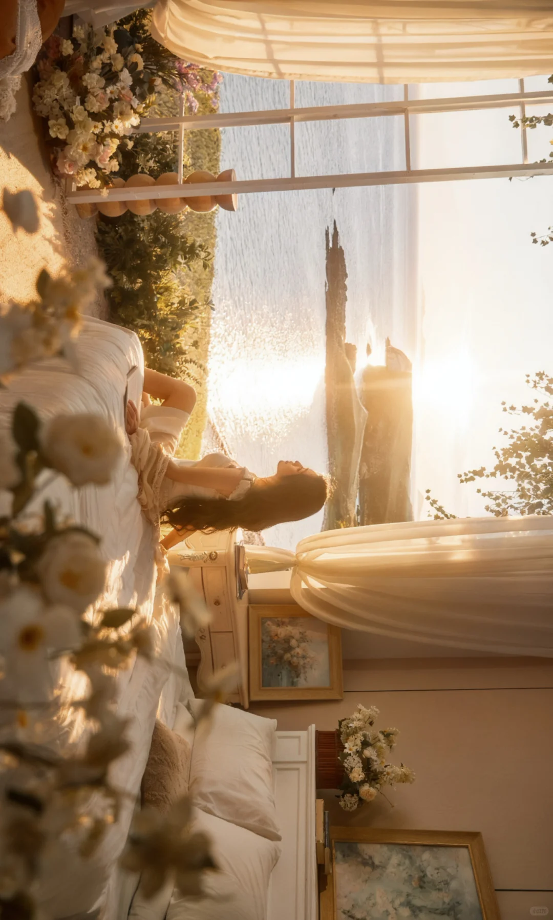 谁能拒绝在海边法式卧室里虚度时光啊🌊