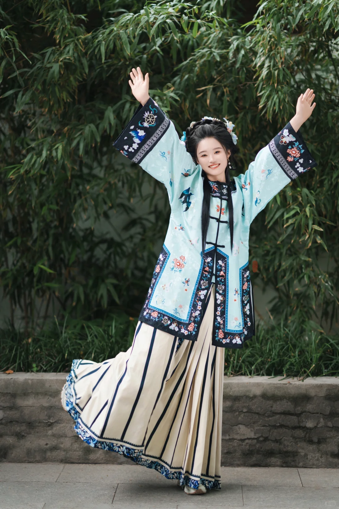 没拍战国袍的时候在拍些什么～清民女装