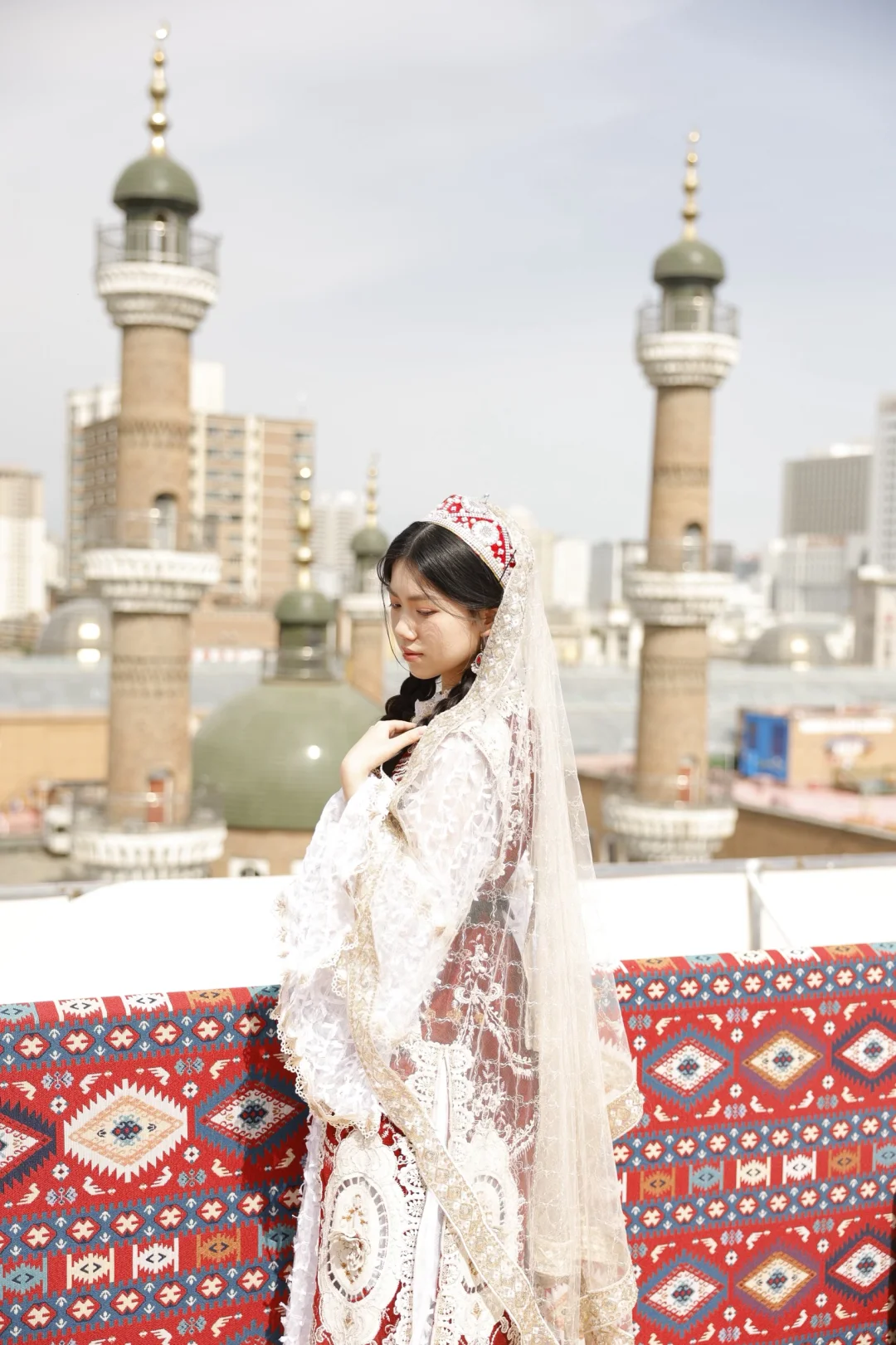 00后女大测评写真馆1——新疆印象巴扎旅拍