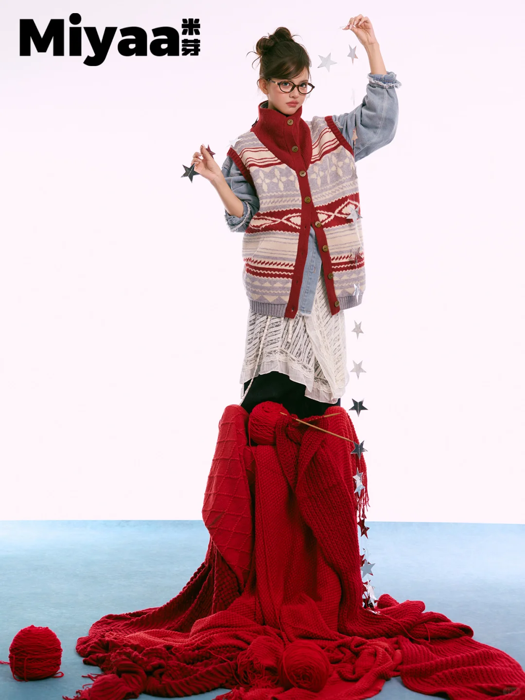 毛衣🧶➕日系🟰广州的秋冬标配！