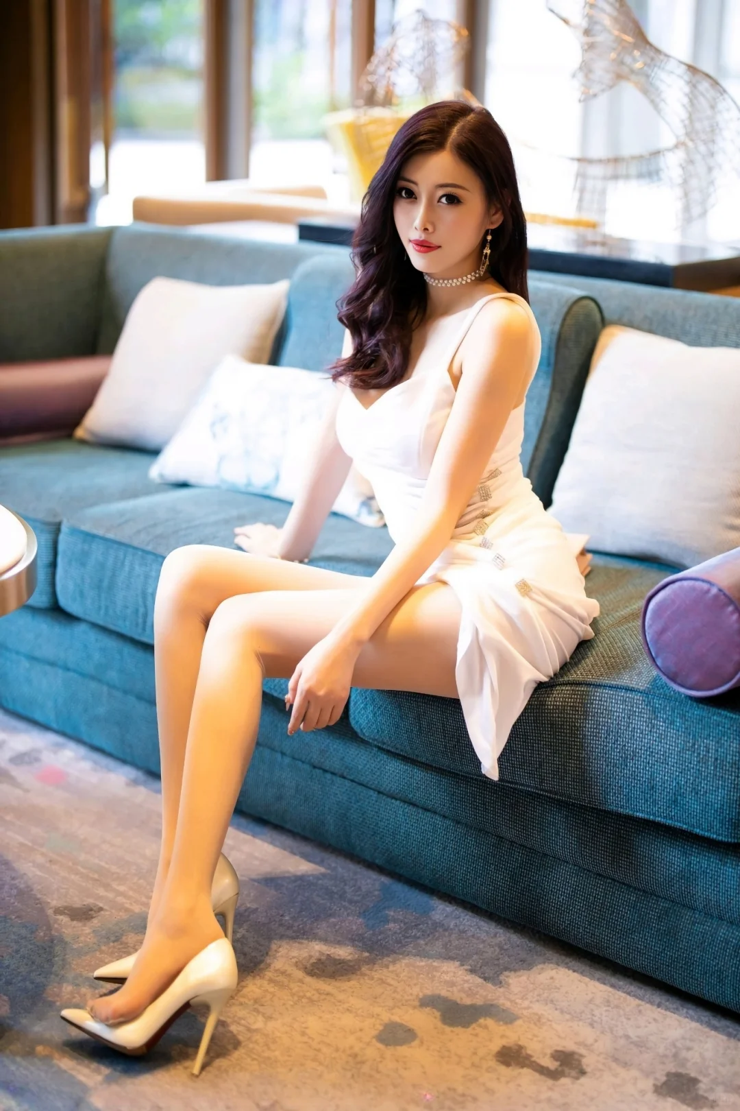 光线自然+构图简洁+姿势生活化