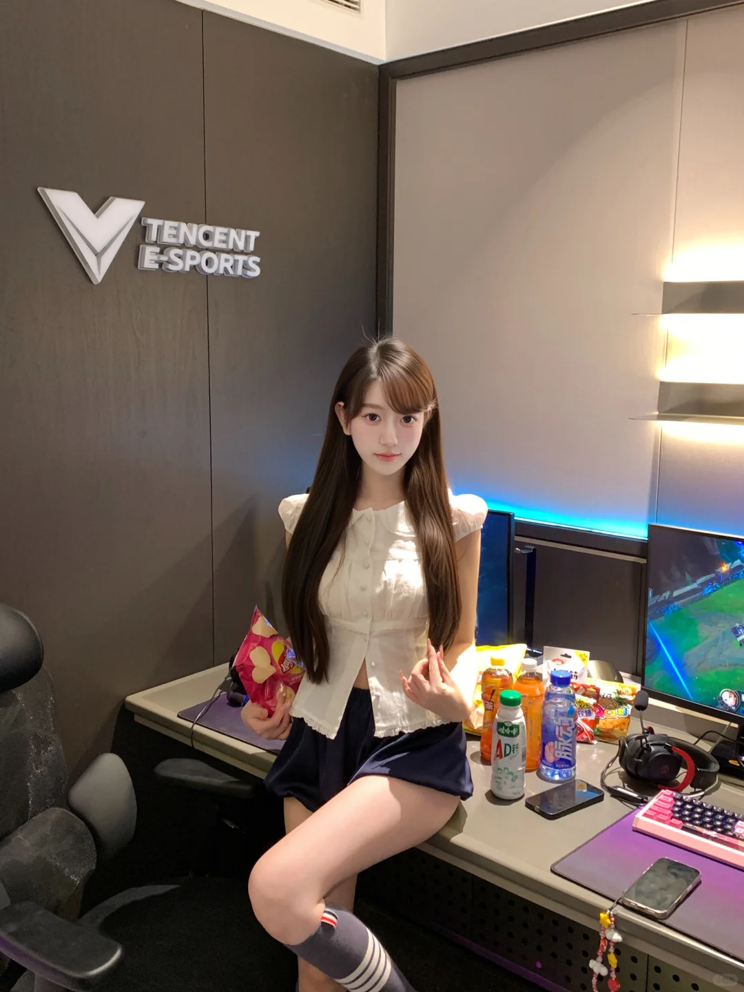 电竞少女写真出炉啦！📸