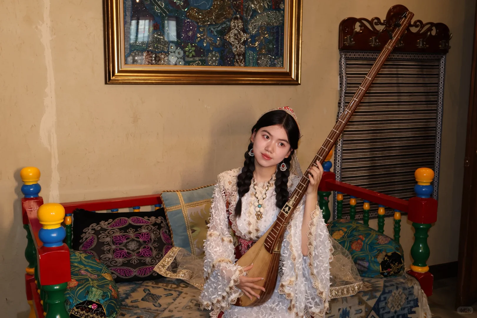 00后女大测评写真馆1——新疆印象巴扎旅拍