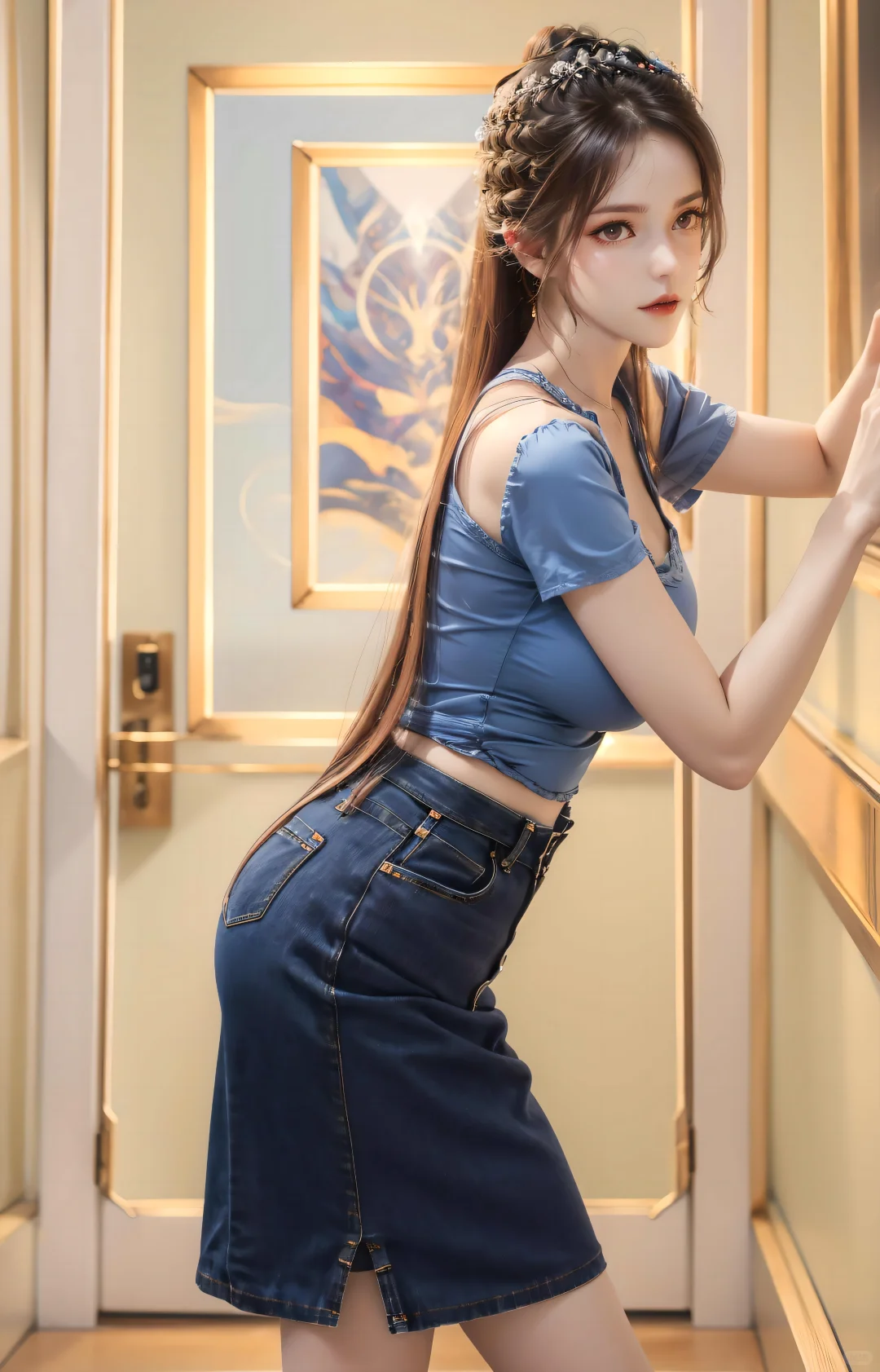 国漫女神《斗罗大陆》小舞 空姐