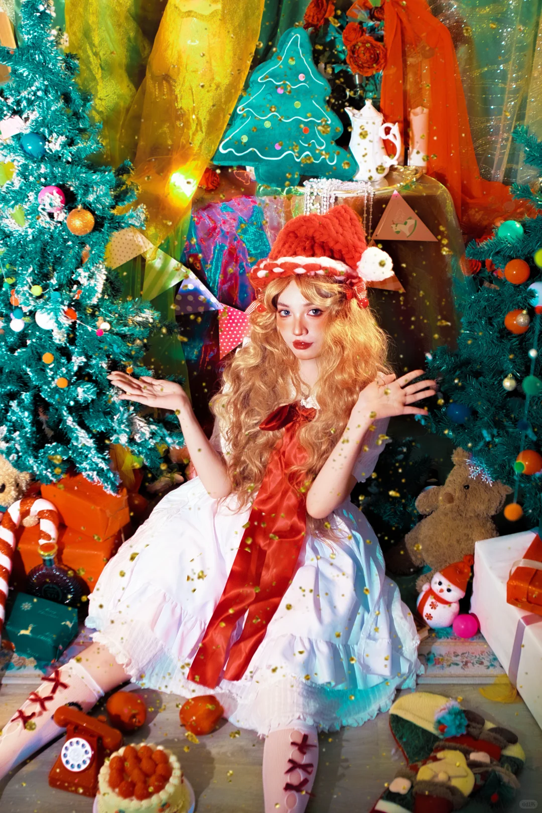 在佛山拍到了圣诞洋娃娃小手办🎄｜圣诞写真