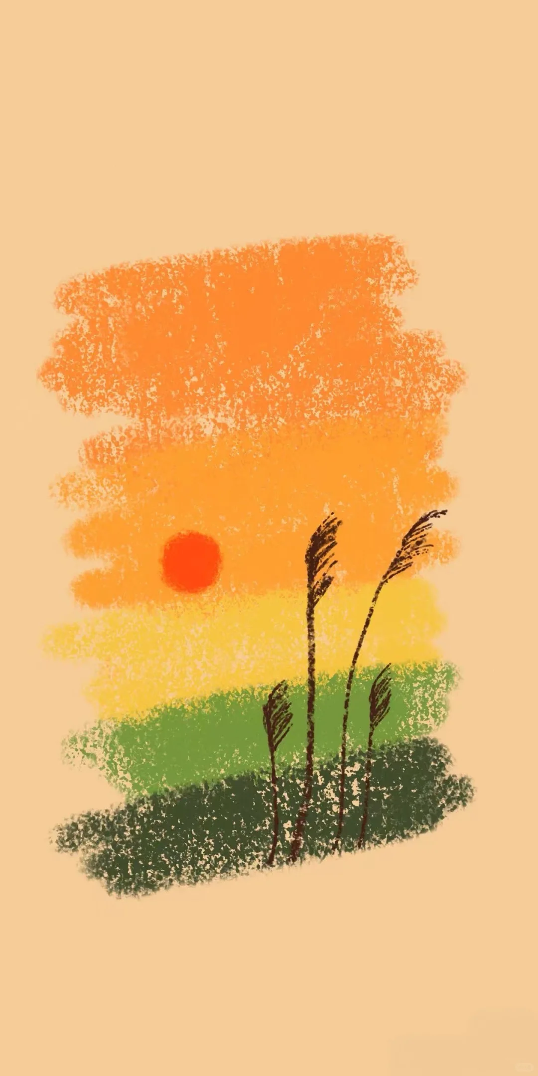 壁纸—9 橙子味拉满的壁纸